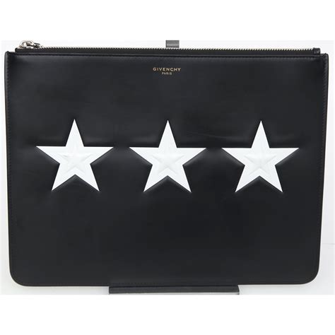 Givenchy Star Printed Clutch 